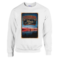 Pullover in Weiß mit Motiv „Sunset und Segler am Wilhelmstein – Steinhuder Meer“