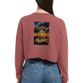 Damen-Pullover in Mauve mit Motiv „Mystisch“