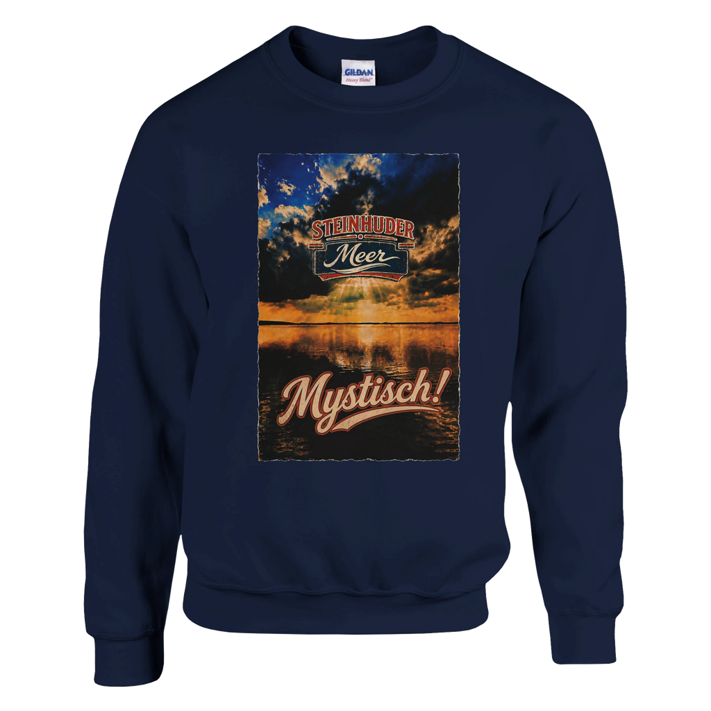 Pullover in Weiß mit Motiv „Mystisch“