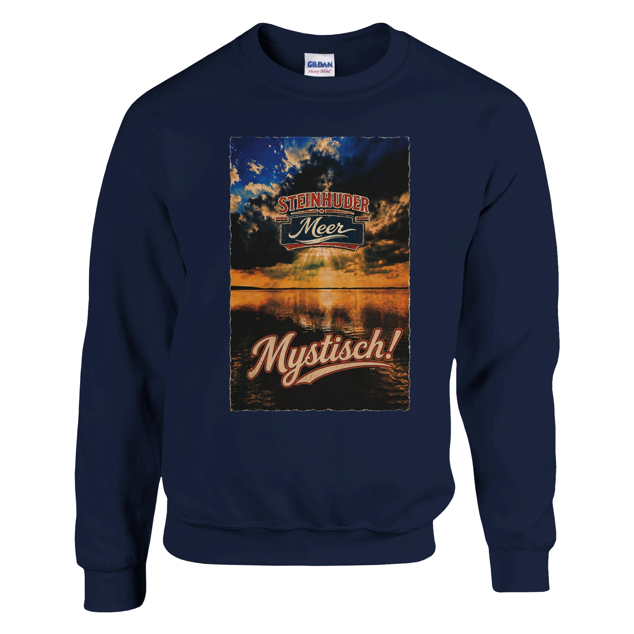 Pullover in Weiß mit Motiv „Mystisch“