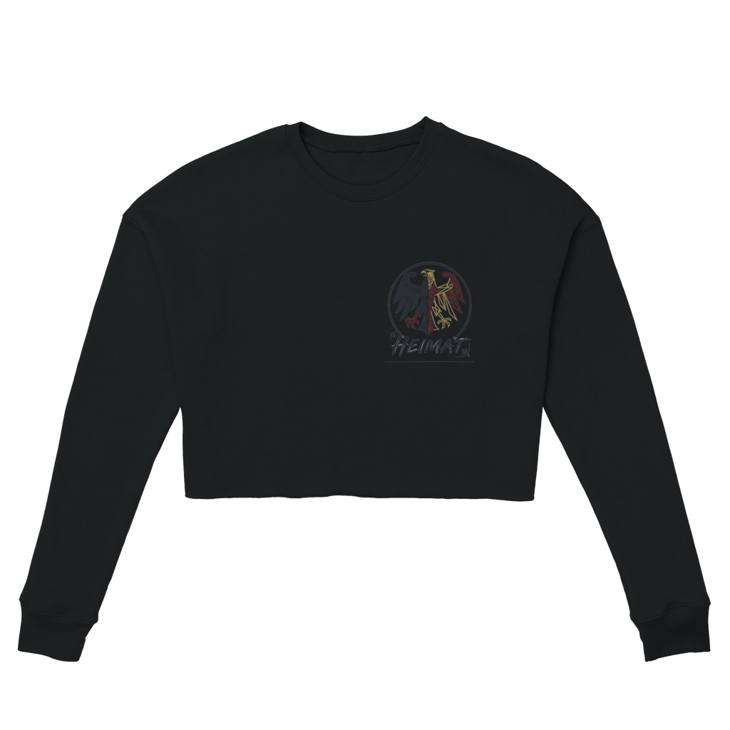 Damen-Pullover in Staubblau mit Motiv „Ich bin einmal rum“