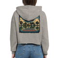 Damen-Hoodie in Pfirsich mit Motiv „Insel Wilhelmstein“