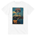 T-Shirt in Natur mit Motiv „Kapitän an Bord“