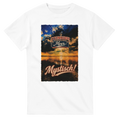 T-Shirt in Weiß mit Motiv „Mystisch“