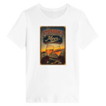 Damen-T-Shirt in Weiß mit Motiv „Stößchen bei Sunset“