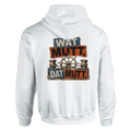 Hoodie in Hellrosa mit Motiv „Wat Mutt, Dat Mutt.“