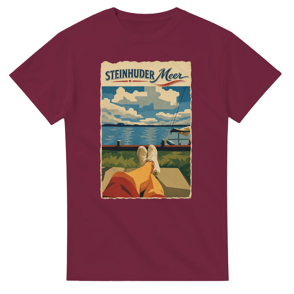 T-Shirt in Weiß mit Motiv „Chillout“