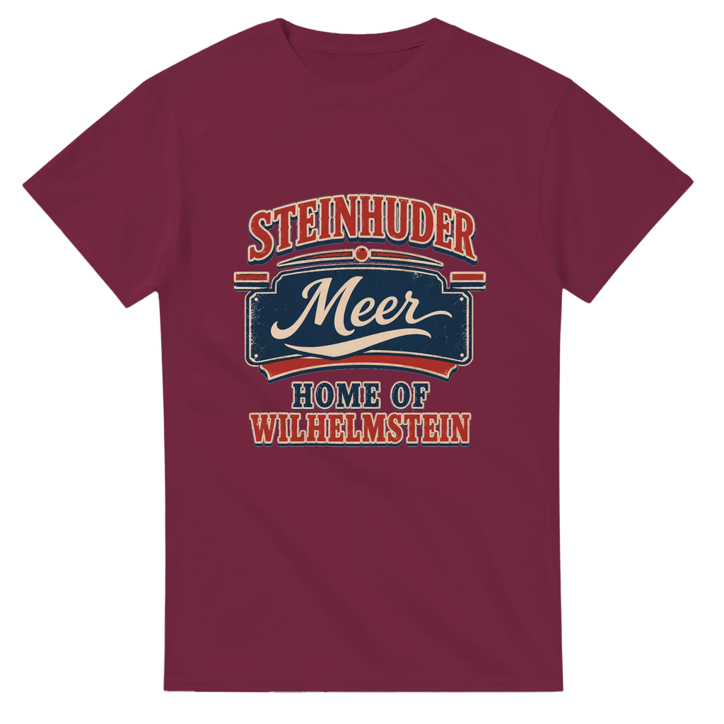 T-Shirt in Weiß mit Motiv „Home of Wilhelmstein“
