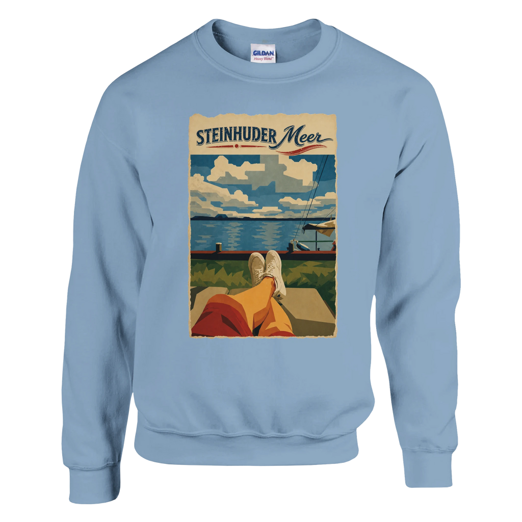 Pullover in Aschgrau mit Motiv „Chillout“