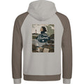 Hoodie in Ton mit Motiv „Heimat mit Herz“