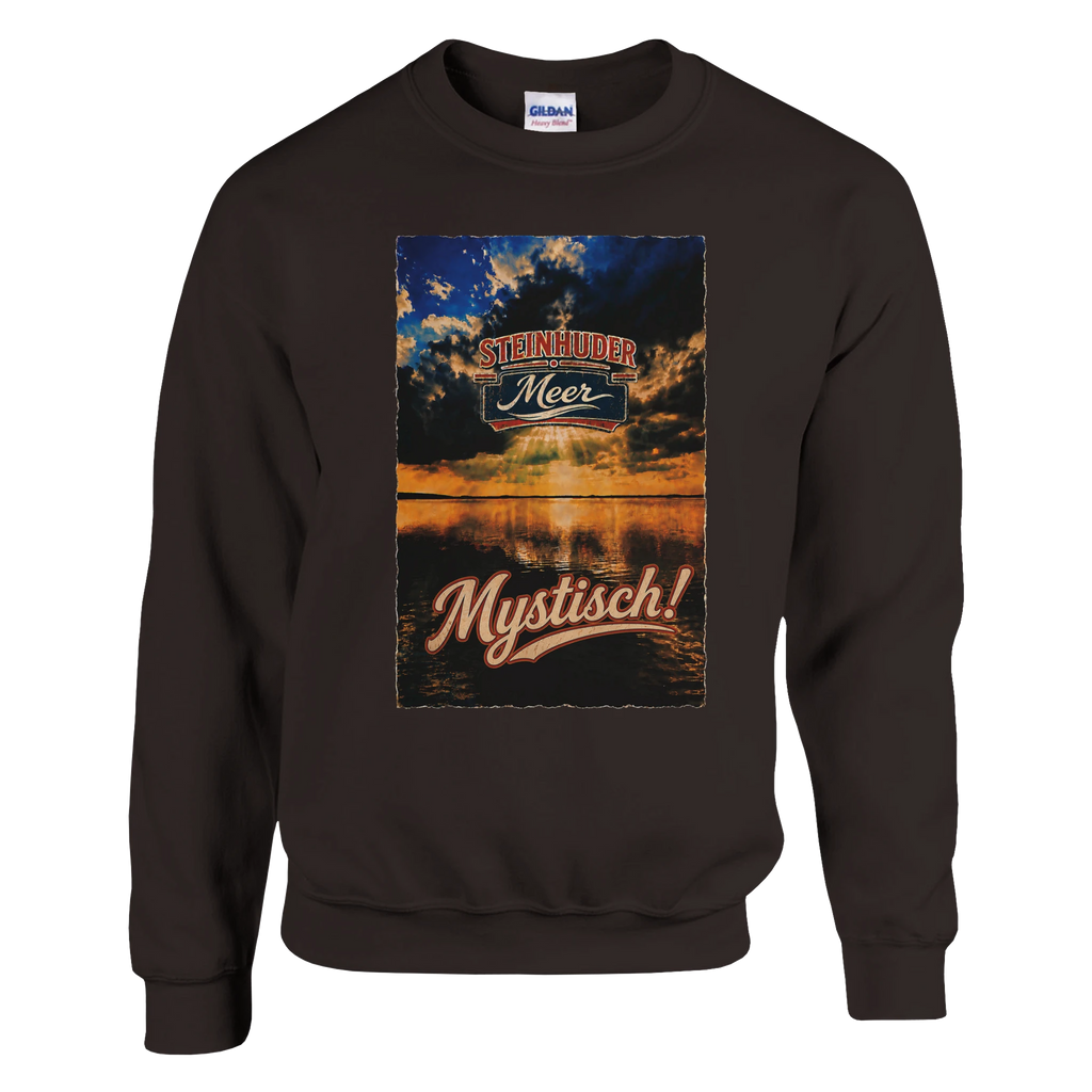 Pullover in Weiß mit Motiv „Mystisch“