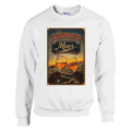 Pullover in Weiß mit Motiv „Stößchen bei Sunset“
