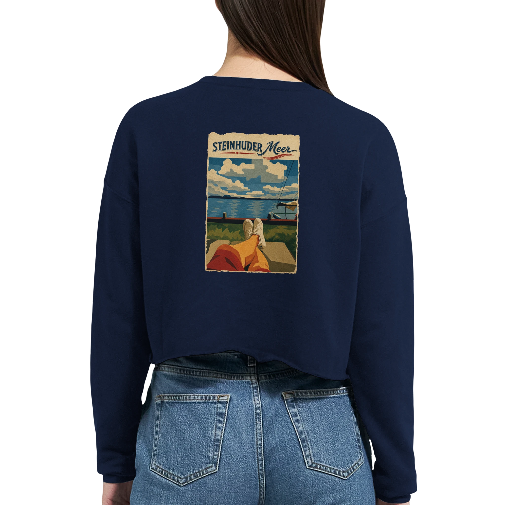 Damen-Pullover in Mauve mit Motiv „Chillout“