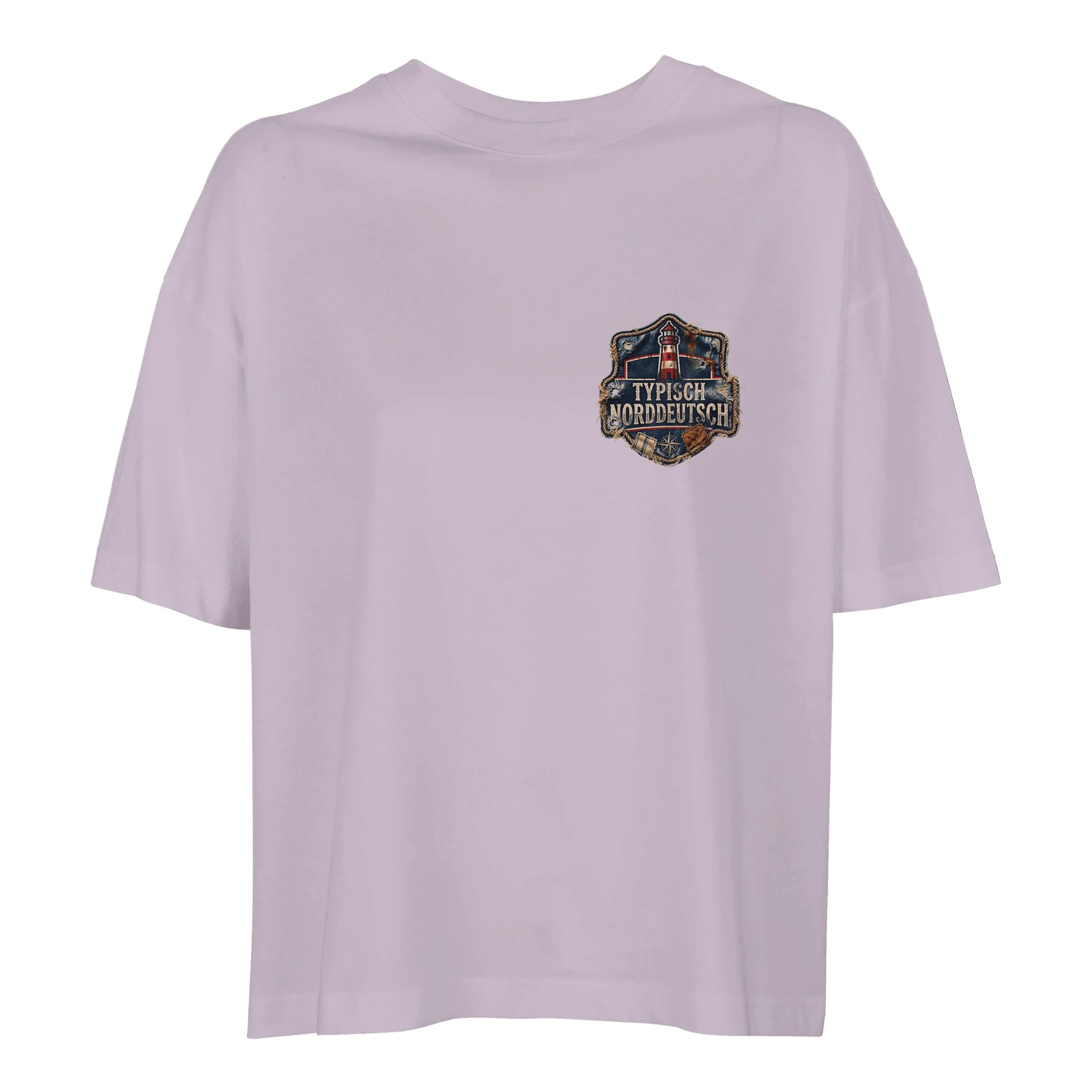 Damen-T-Shirt in Weiß mit Motiv „Heimat mit Herz“