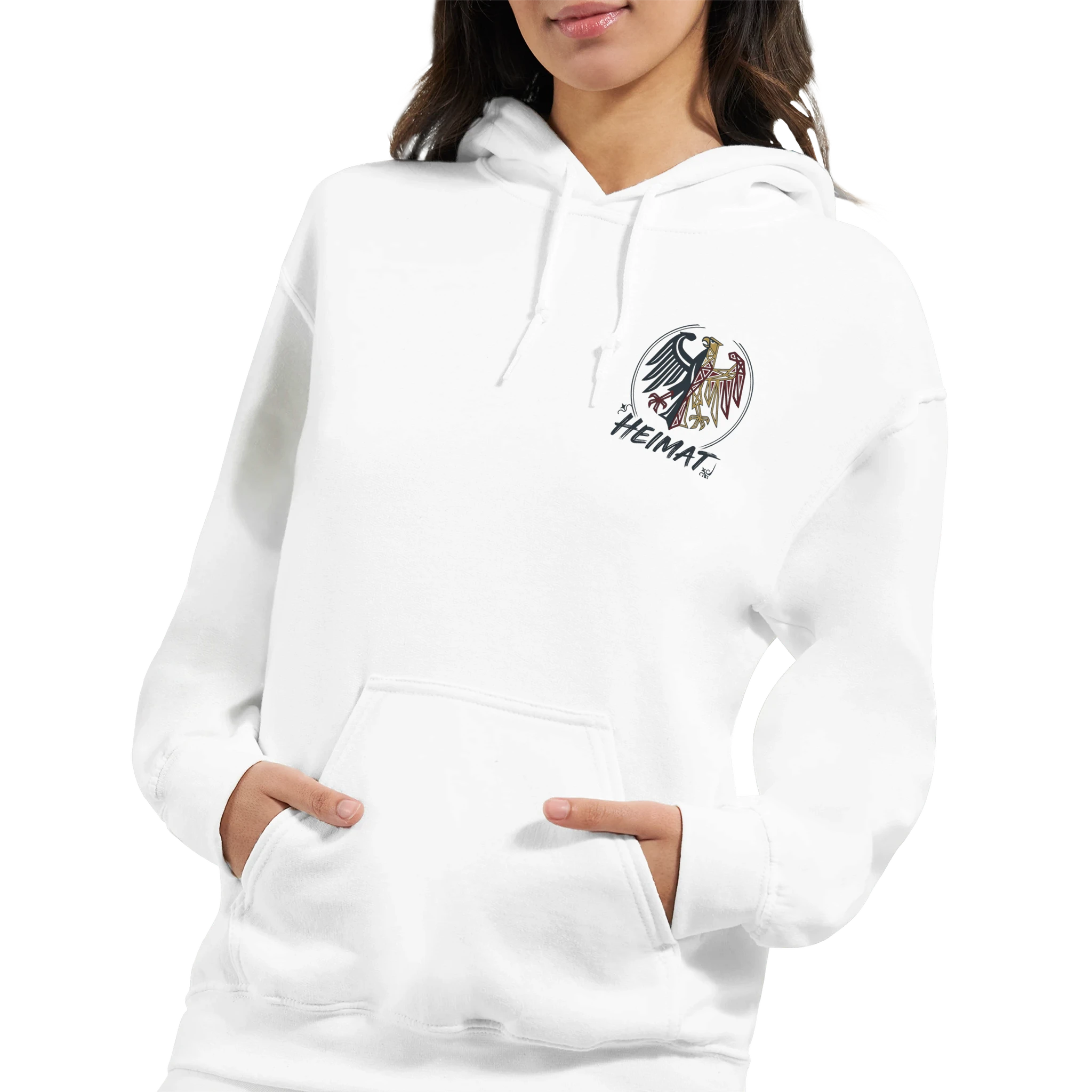 Hoodie in Aschgrau mit Motiv „Best Sunset ever!“