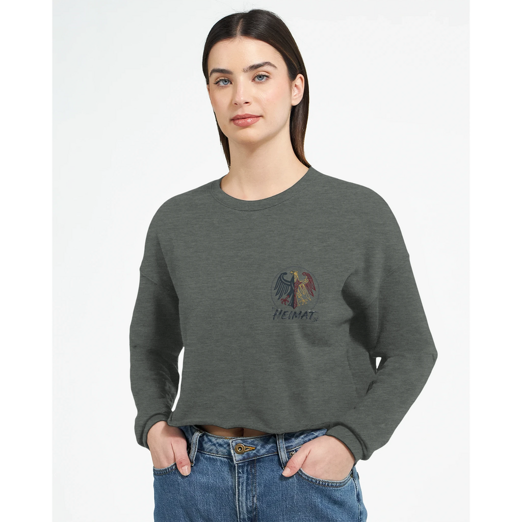 Damen-Pullover in Mauve mit Motiv „Steinhuder Meer Kunst“