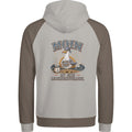 Hoodie in Ton mit Motiv „Moin ist eine Lebenseinstellung Möwe“