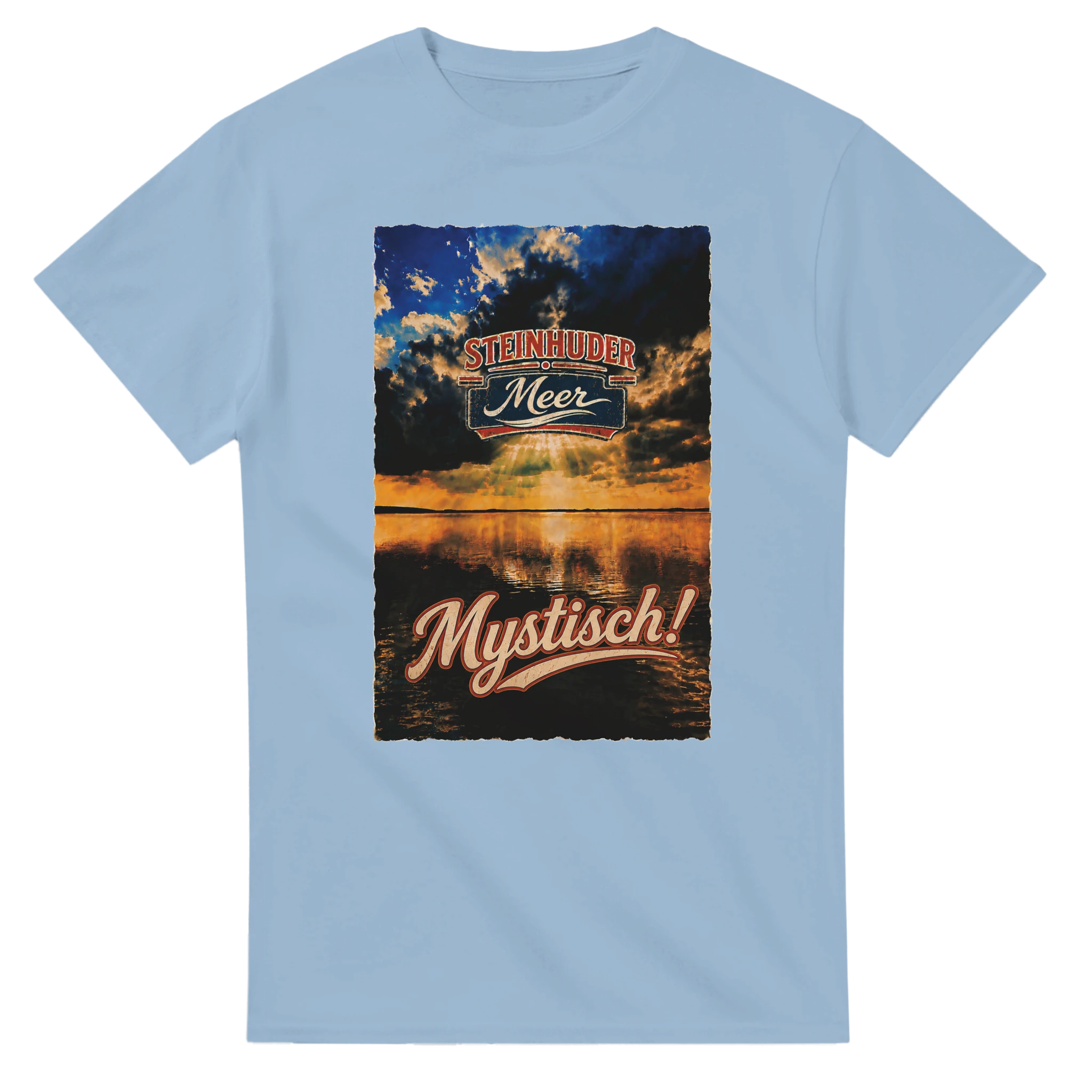 T-Shirt in Weiß mit Motiv „Mystisch“