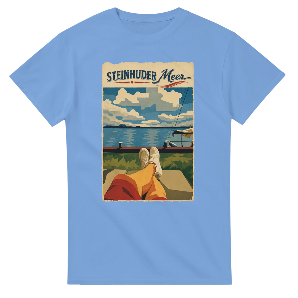 T-Shirt in Weiß mit Motiv „Chillout“