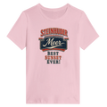 Damen-T-Shirt in Weiß mit Motiv „Best Sunset ever!“