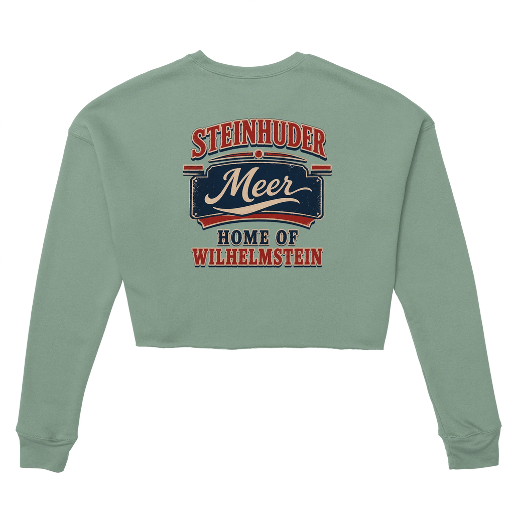 Damen-Pullover in Mauve mit Motiv „Home of Wilhelmstein“