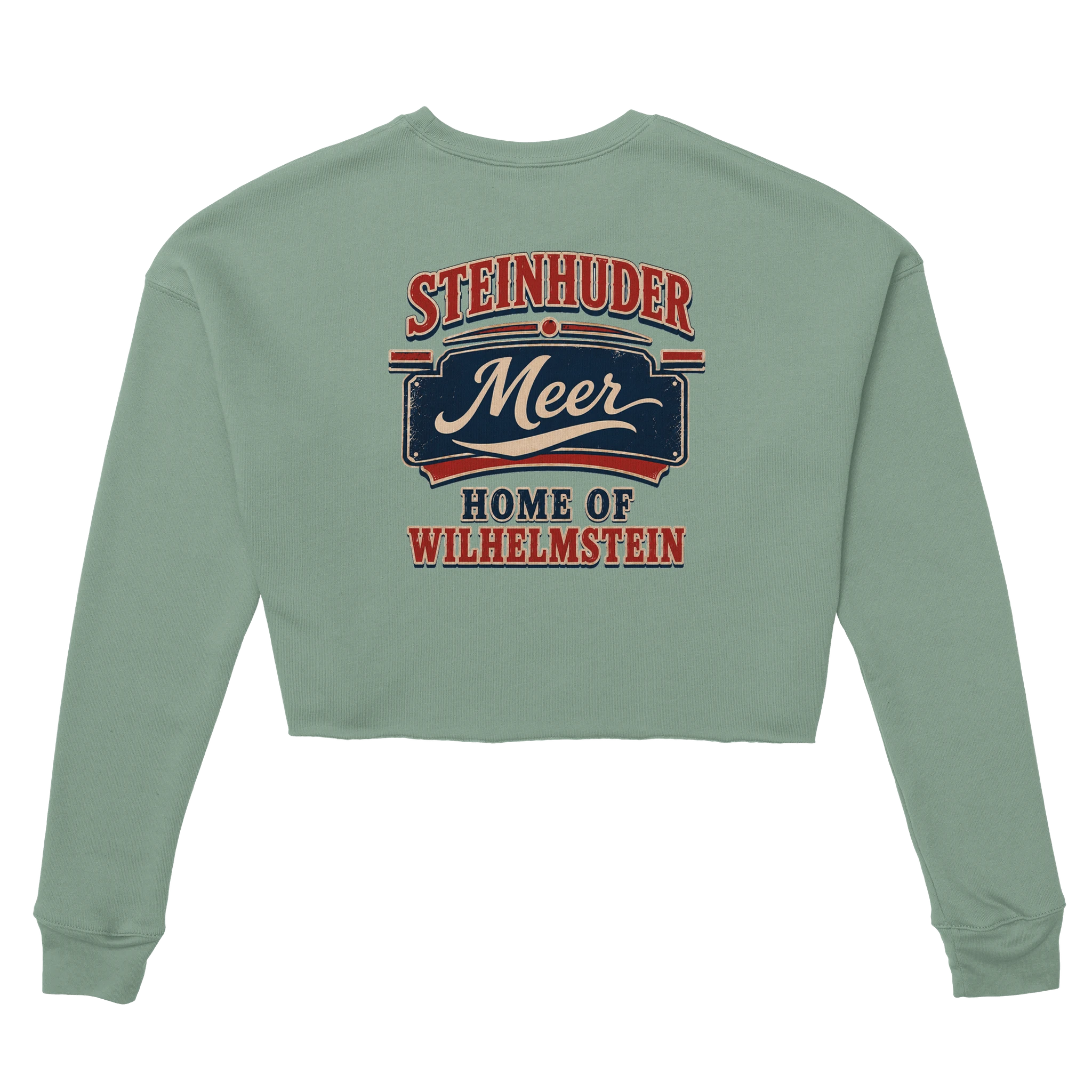Damen-Pullover in Mauve mit Motiv „Home of Wilhelmstein“